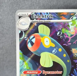 The Pokemon Company Eelektrik 114/086 Sv: Black Bolt Illustration Rare Holo 2025 - Image 4