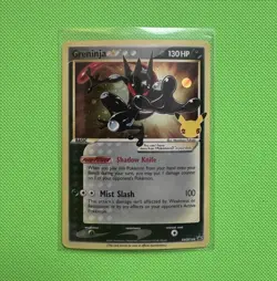 25th Celebrations Greninja Gold Star BS Promo SWSH144 - Image 1