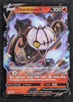 Pokemon V Ultra Rare LOT Chandelure Glaceon Necrozma - Image 2