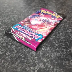2022 Pokemon Sword & Shield TCG Fusion Strike 1 Booster Pack (10 Cards Inside) - Image 2