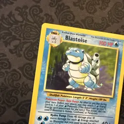 Pokemon TCG - Blastoise 2/102 Base Set Holo - Image 5