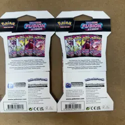 Pokemon TCG Sword & Shield 08 Fusion Strike Sleeved Booster Pack (2 Packs) 820650809170 - Image 2