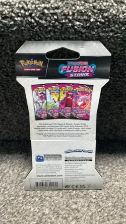 BRAND NEW SEALED POKEMON TCG SWORD & SHIELD FUSION STRIKE BOOSTER PACK - Image 3