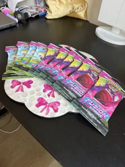 Pokemon TCG Fusion Strike Sleeved Booster Pack Lot - 10 Packs, English - Image 3