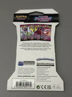 X4 Pokemon TCG: Sword & Shield-Fusion Strike Sleeved Booster Pack Sealed 820650809163 - Image 2