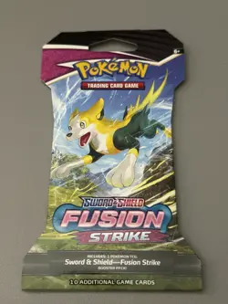 X4 Pokemon TCG: Sword & Shield-Fusion Strike Sleeved Booster Pack Sealed 820650809163 - Image 3