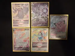 Pokemon TCG Sword Shield Mewtwo Lugia Clefairy Reshiram LOT of 5 NM MINT RAW - Image 3