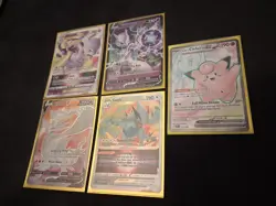 Pokemon TCG Sword Shield Mewtwo Lugia Clefairy Reshiram LOT of 5 NM MINT RAW - Image 5