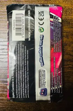 1x Pokemon TCG Fusion Strike Booster Pack Pokemon TCG - New & Sealed - Image 2