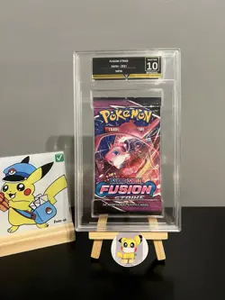 Pokemon TCG FUSION STRIKE booster pack SWSH - 2021 MEW GET-graded 10 NOT PSA - Image 1