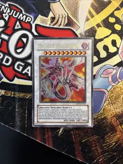 (YBL) Yugioh Majestic Red Dragon ABPF-EN040 Ultra Rare Unlimited LP - Image 1