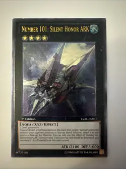Number C101: Silent Honor DARK (UTR) LVAL-EN046 Legacy of the Valiant 1st LP - Image 1