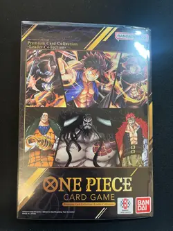 One Piece TCG Premium Card Collection Leader Collection - Factory Sealed English - Image 1