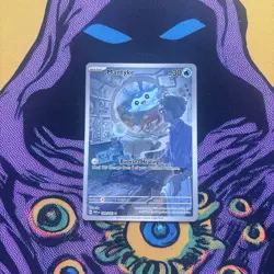 Mantyke - SV04 Paradox Rift (189/182) Full Art Illustration Rare Pokemon Card NM - Image 1
