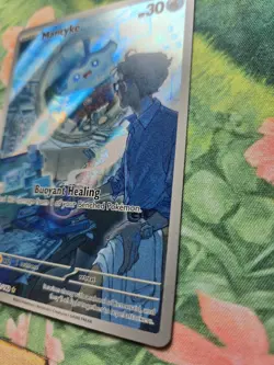 Mantyke - SV04 Paradox Rift (189/182) Full Art Illustration Rare Pokemon Card NM - Image 3