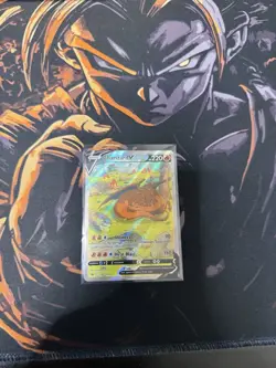 Pokemon TCG Charizard v SWSH260 Black Star Promo Holo Card Near Mint Condition - Image 1
