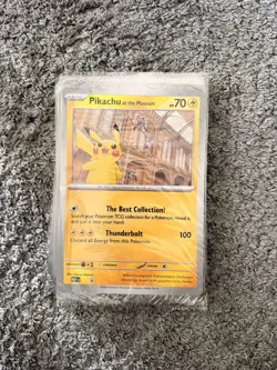 Pikachu at the Museum Jumbo Promo Card (18 Available) | WORLDWIDE SHIPPING ✅ - Image 2