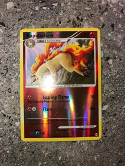 Pokemon TCG Cards Rapidash 47/99 Platinum Arceus Reverse Holo - Image 3