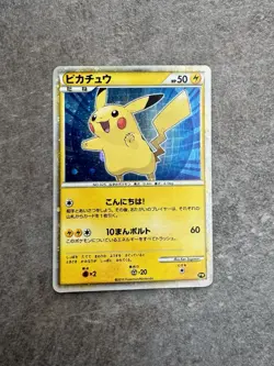 Pikachu World Collection Holo PW Japanese Card 2010 No. 025 Pokemon Card MP - Image 1
