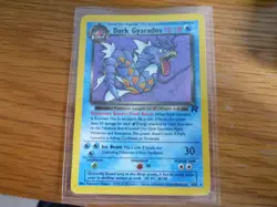 pokemon cards. choose your "dark" holo - gyarados, slowbro, hypno - Image 1