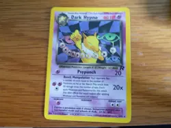 pokemon cards. choose your "dark" holo - gyarados, slowbro, hypno - Image 2