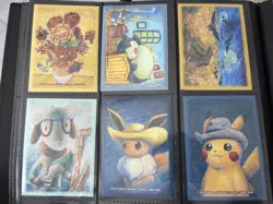 Pokemon x Van Gogh Museum x6 Card Sleeve Bundle - Image 1