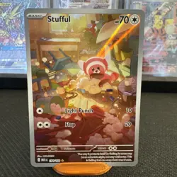 Stufful - 154/132 - Illustration Rare - Mega Evolutions - Pokemon Card - NM/M - Image 1