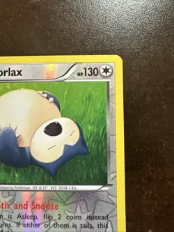Snorlax 80/106 Reverse Holo Rare NM Pokemon TCG XY Flashfire - Image 3