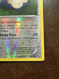 Snorlax 80/106 Reverse Holo Rare NM Pokemon TCG XY Flashfire - Image 4