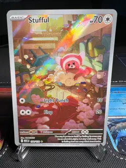 Stufful 154/132 - Mega Evolutions - Pokemon Card Near Mint - Image 1