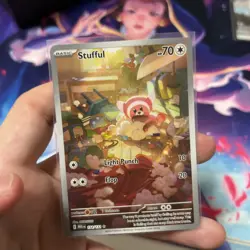 Stufful - 154/132 - Illustration Rare - Mega Evolutions - Pokemon Card - NM/M - Image 1