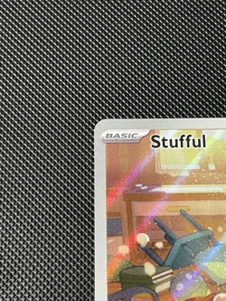 Stufful 154/132 Mega Evolutions Pokemon TCG Card Art/Illustration Rare - Mint - Image 4