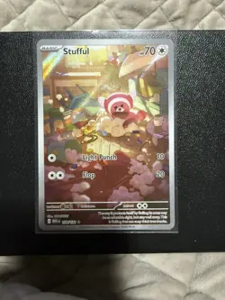 Stufful | 154/132 | NEAR MINT | Mega Evolutions | Pokemon Card - Image 1