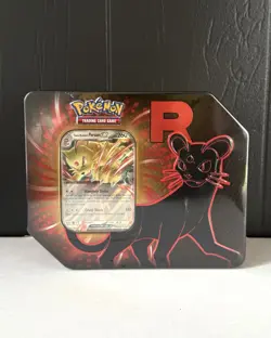 *NEW* Pokemon TCG Team Rocket Persian Sealed Tin ✅ - Image 1