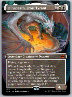 Icingdeath, Frost Tyrant (Borderless) 287 Adventures in the Forgotten Realms - Image 1