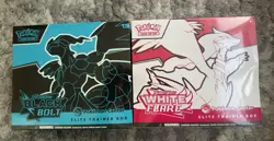 Pokemon TCG PC ETB Bundle - Black Bolt & White Flare - Brand New Sealed - Image 1