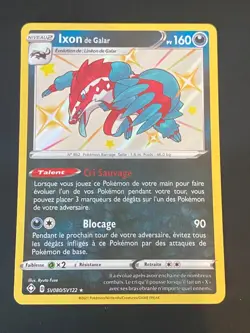 CARTE POKEMON IXON DE GALAR SV080/SV122 FR EB DESTINEES RADIEUSES - NM/M - Image 1