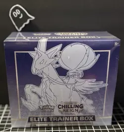 Pokemon TCG: Chilling Reign ETB Ice Rider Calyrex Sealed - Image 1