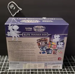 Pokemon TCG: Chilling Reign ETB Ice Rider Calyrex Sealed - Image 2