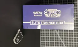 Pokemon TCG: Chilling Reign ETB Ice Rider Calyrex Sealed - Image 3