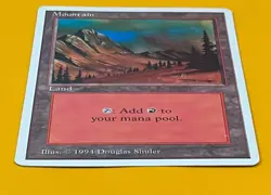 MTG MOUNTAIN Summer Magic (Edgar) (OldManMTG 014-282) - Image 5