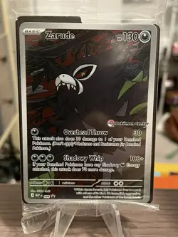 Pokemon Zarude 88 Pokemon Center STAMPED Black Star Promo NM Sealed - Image 1