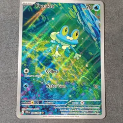 Pokemon TCG Froakie 088/086 Choas Rising Rare Full Art Holo EN Basic 70HP 2026 - Image 1