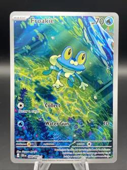Pokemon Card TCG Froakie 88/86 Illustration Rare Chaos Rising ME04 NM Pack Fresh - Image 1