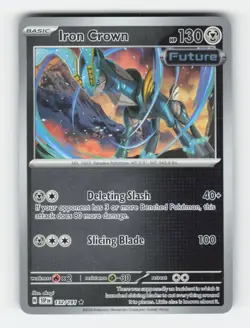 Iron Crown 132/191 Rare Surging Sparks Pokemon Reverse Holo Near Mint - Image 1