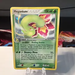 Pokemon TCG Meganium Holo Rare Unseen Forces 9/115 MP - Image 1