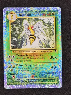 VLP POKEMON BEEDRILL Legendary Collection Reverse Holo Rare 20/110 - Image 1
