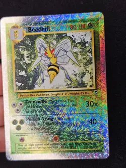 VLP POKEMON BEEDRILL Legendary Collection Reverse Holo Rare 20/110 - Image 3