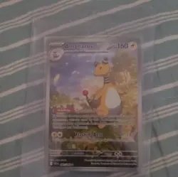Pokemon TCG Ampharos 090/86 Full Art Holo Rare English - Image 1