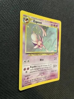 Pokemon Espeon 1/75 Neo Discovery Holo Rare Unlimited ENG - Image 2